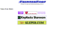 Tablet Screenshot of printerport.com